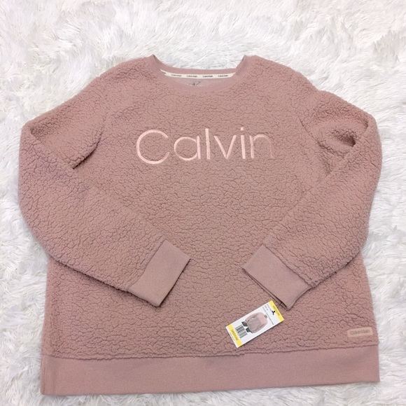 Calvin Klein Sweaters - NWT. Calvin Klein Cameo Pink Sweater Size M